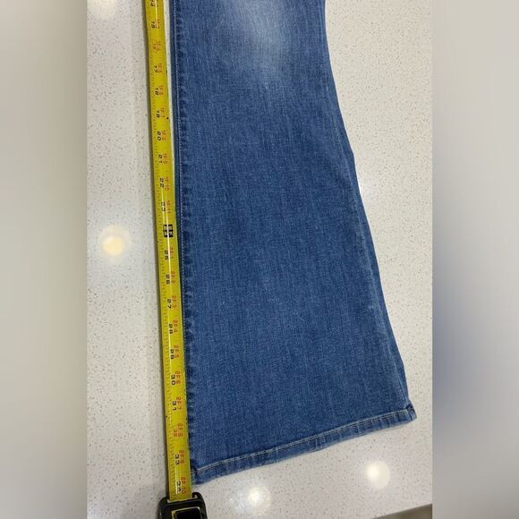 Genetic Los Angeles Vintage Jagger Flare Jeans 32x34 Stretch Lace-Up NWT - Picture 6 of 15